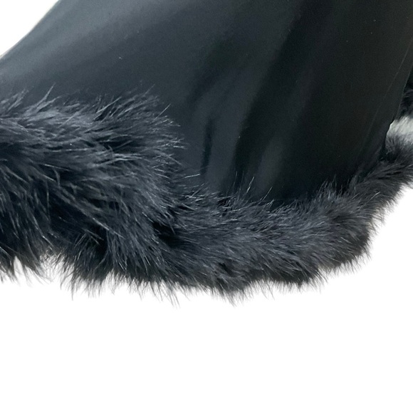 Sleeper Boudoir Feather Trim Flare Trousers NWT - Picture 10 of 15